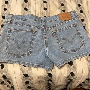Levi’s SuperLow Denim Shorts